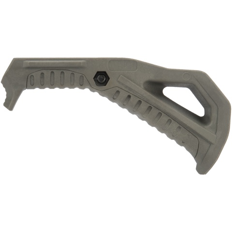 G-Force Picatinny Grooved Angled Foregrip - FOLIAGE GREEN