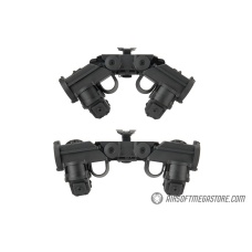 Lancer Tactical Dummy PVS-21 NVG Night Vision Goggles  - BLACK