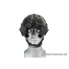 Lancer Tactical Dummy PVS-21 NVG Night Vision Goggles  - BLACK