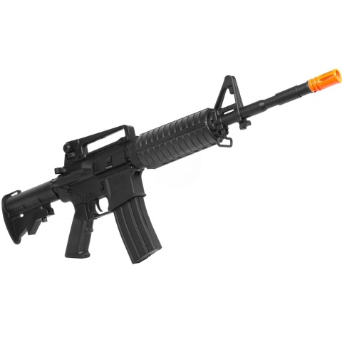 SRC Airsoft M4A1 Carbine Full Metal Gearbox AEG Rifle - SR4 Series