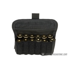 High Speed Gear Shotgun Shell Pouch w/ MOLLE - BLACK