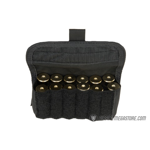 High Speed Gear Shotgun Shell Pouch w/ MOLLE - BLACK