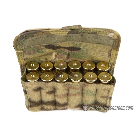 High Speed Gear Shotgun Shell Pouch w/ MOLLE - MULTICAM