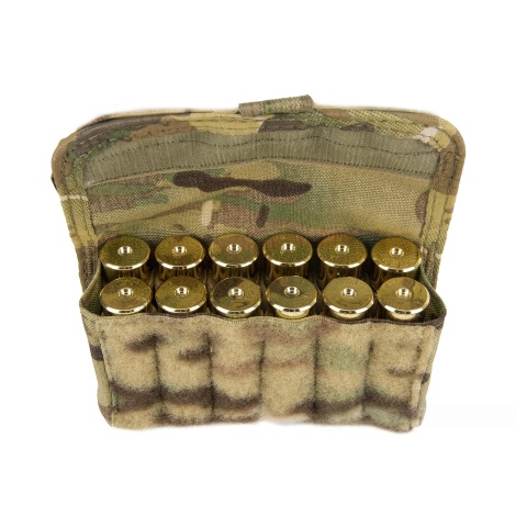 High Speed Gear Shotgun Shell Pouch w/ MOLLE - MULTICAM