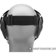 G-Force F2 Single Layer Full Face Mask - BLACK
