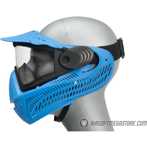 G-Force F2 Single Layer Full Face Mask - BLUE
