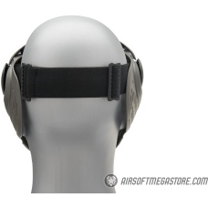 G-Force F2 Single Layer Full Face Mask - FOLIAGE GREEN