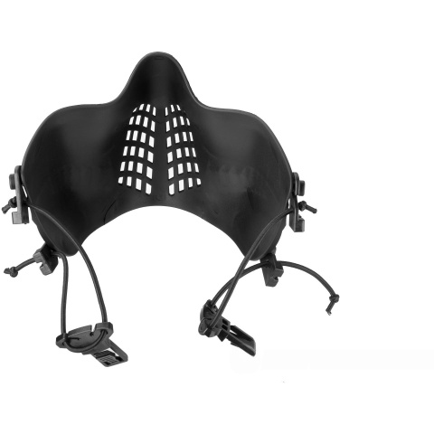 Lower Attack Face Protection - BLACK