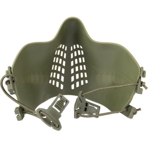 Lower Attack Face Protection - OD GREEN