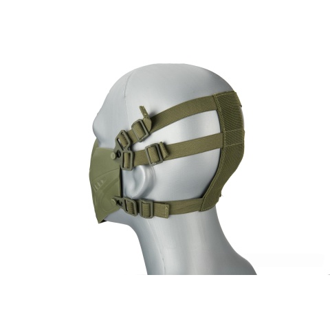 Lower Attack Face Protection - OD GREEN