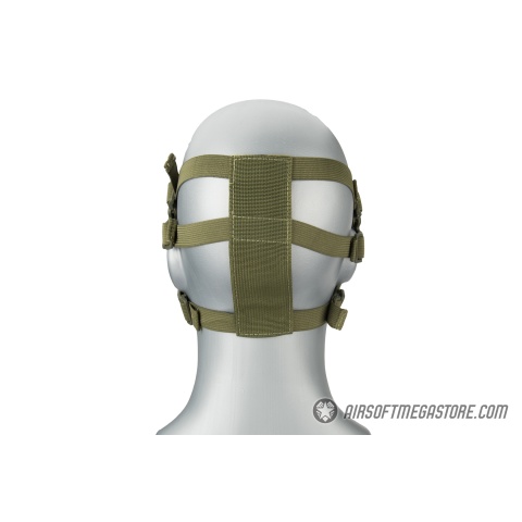 Lower Attack Face Protection - OD GREEN