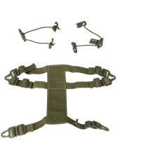 Lower Attack Face Protection - OD GREEN