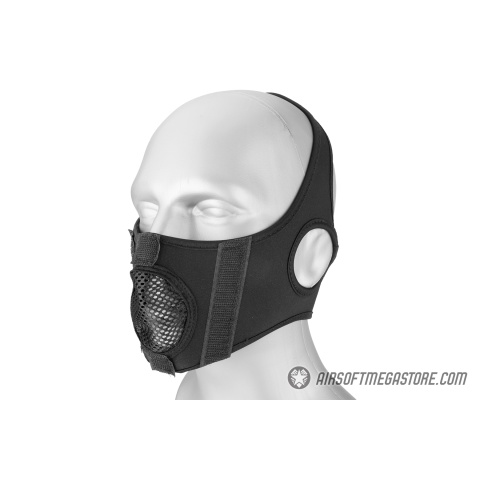 Lower Skull Mask Face Protection - GREEN
