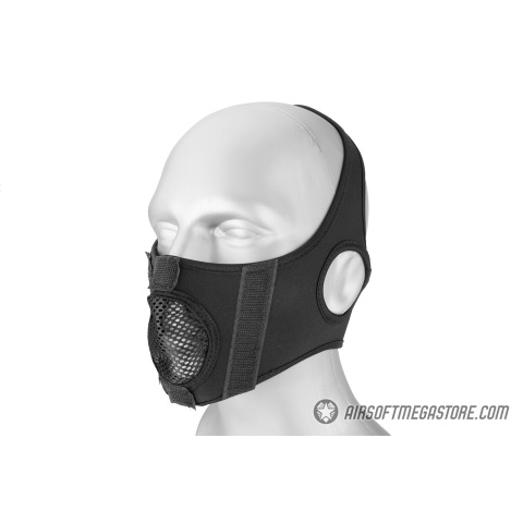 Lower Skull Mask Face Protection - BLACK