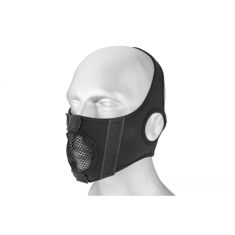 Lower Skull Mask Face Protection - BLACK