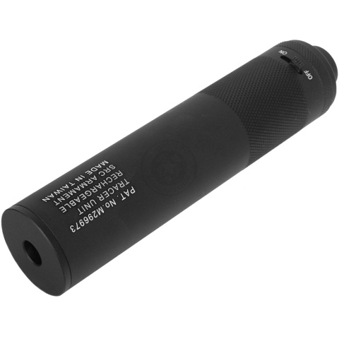 SRC Airsoft Metal Full Auto Rechargeable Tracer Unit - 14mm CCW