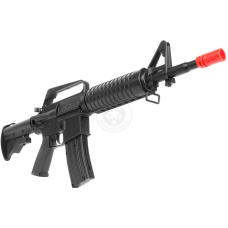 Well Fire MR711 M4A1 Airsoft Spring Rifle w/ Adjustable Stock (Color: Black)