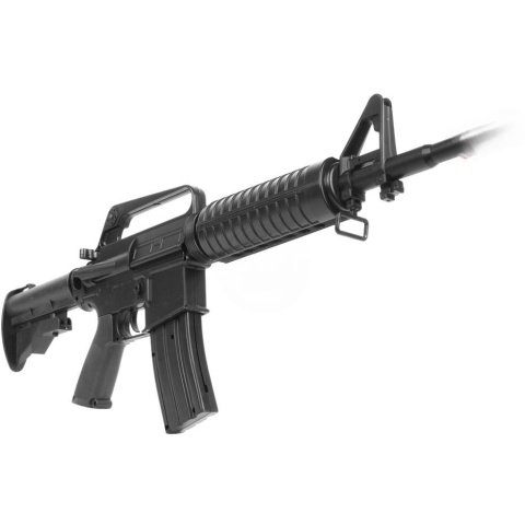 Well Fire MR711 M4A1 Airsoft Spring Rifle w/ Adjustable Stock (Color: Black)