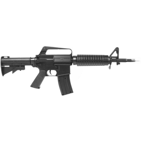 Well Fire MR711 M4A1 Airsoft Spring Rifle w/ Adjustable Stock (Color: Black)