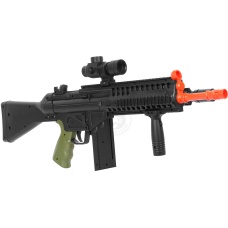 WellFire D33-Airsoft Spring Rifle w/ Flashlight + Scope + Foregrip