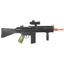 WellFire D33-Airsoft Spring Rifle w/ Flashlight + Scope + Foregrip