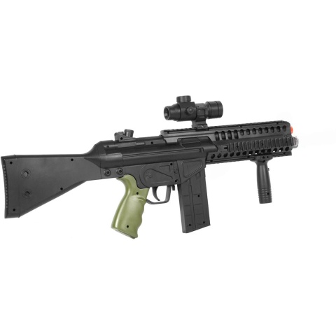 WellFire D33-Airsoft Spring Rifle w/ Flashlight + Scope + Foregrip