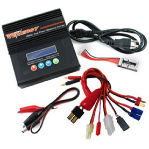 Tenergy TB6AC 50W/5A AC/DC Dual Power Universal Balance Charger