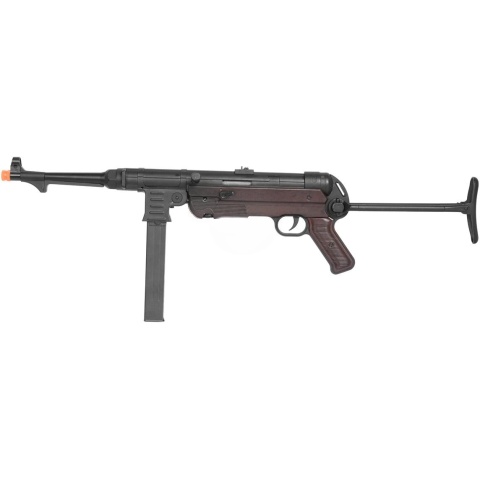 AGM WWII MP40 Airsoft AEG Rifle w/ Full Metal Rear Stock - BROWN