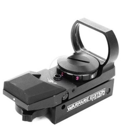 AIM Sports WARFARE Edition Dual Illuminated Panoramic Airsoft Red Dot