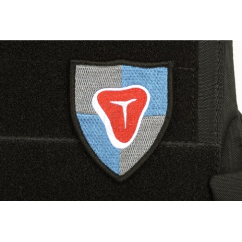 AMS Airsoft Meat Shield Patch - Full Color - Hi-Fidelity Patch Series