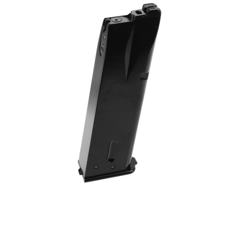 WE Tech Browning Hi-Power Gas Blowback Airsoft Pistol - BLACK/WOOD