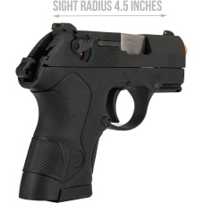 WE Tech Bulldog Gas Blowback Airsoft Pistol - BLACK