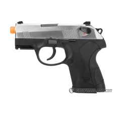 WE Tech Bulldog Gas Blowback Airsoft Pistol - SILVER