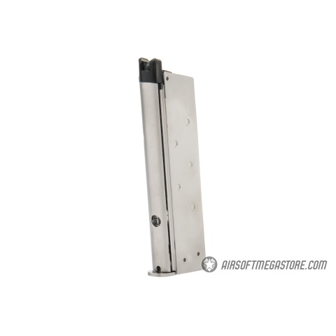 WE-Tech M1911 Full Metal MEU Gas Blowback Airsoft Pistol (Color: Silver & Black)