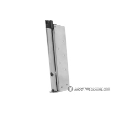 WE Tech Full Metal Gas Blowback Floral Pattern 1911 - SILVER