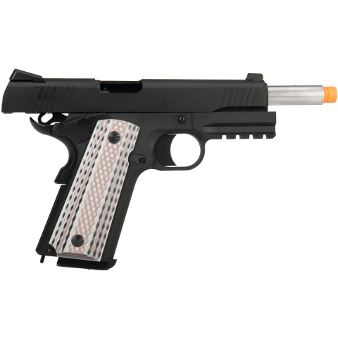 WE Tech Full Metal 1911 M45A1 Gas Blowback Airsoft Pistol - BLACK