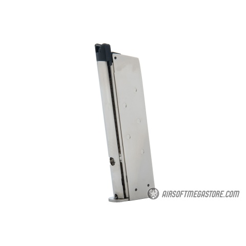 WE Tech 1911 Hex Cut Gen. 2 Gas Blowback Airsoft Pistol - SILVER