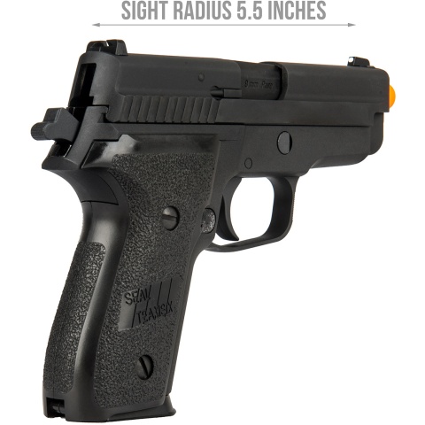 WE Tech F229 Gas Blowback Airsoft Pistol - BLACK