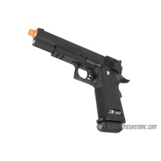 WE Tech Hi-Capa 5.1 M1911 R Version Gas Blowback Airsoft Pistol - BLACK