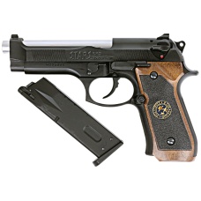 WE-Tech RPD Biohazard Samurai Edge M92 GBB Airsoft Pistol (Color: Black)