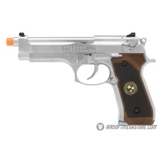 WE Tech RPD Biohazard Samurai Edge M92 GBB Pistol (Semi-Auto/Full-Auto) - SILVER