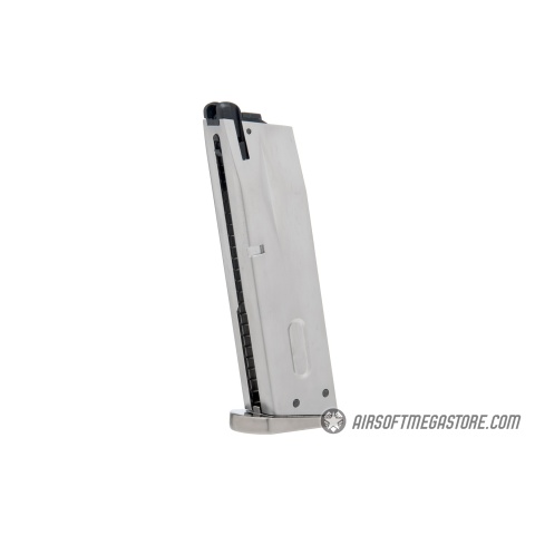 WE Tech RPD Biohazard Samurai Edge M92 GBB Pistol (Semi-Auto/Full-Auto) - SILVER