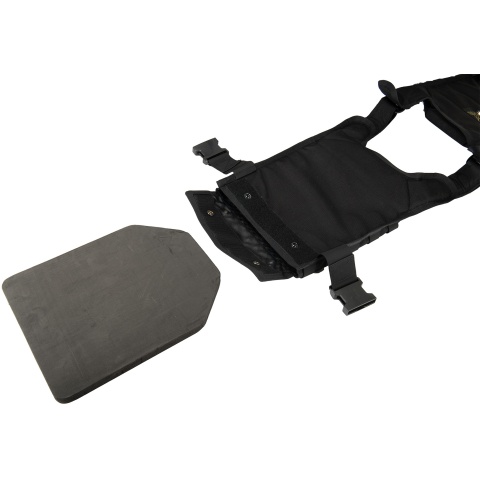 Flyye Industries 1000D Cordura MOLLE PC Tactical Vest (MED) (Black)