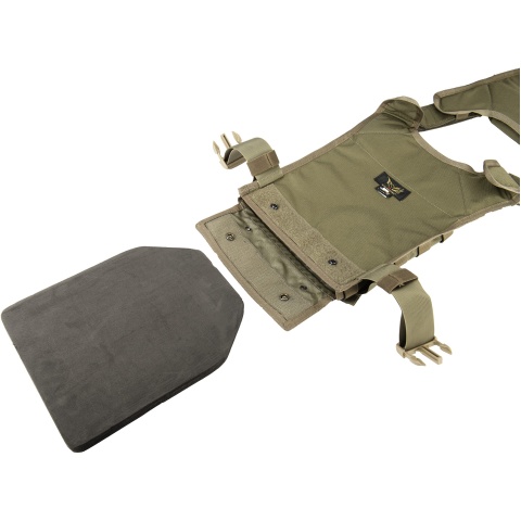 Flyye Industries 1000D Cordura MOLLE PC Tactical Vest (MED) (Ranger Green)