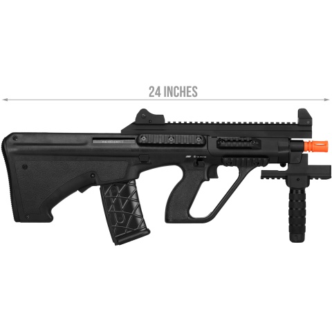 ASG Steyr Licensed AUG A3 XS Commando Airsoft AEG Rifle - BLACK