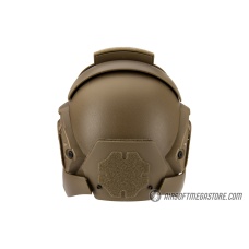 AMA Interstellar Battle Trooper Full Face Airsoft Helmet - TAN