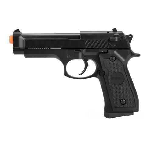 CYMA Full Metal Heavyweight M9 Spring Airsoft Pistol - BLACK - DSICONTINUED