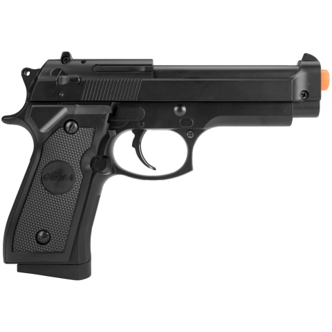 CYMA Full Metal Heavyweight M9 Spring Airsoft Pistol - BLACK - DSICONTINUED