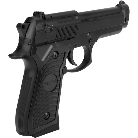 CYMA Full Metal Heavyweight M9 Spring Airsoft Pistol - BLACK - DSICONTINUED