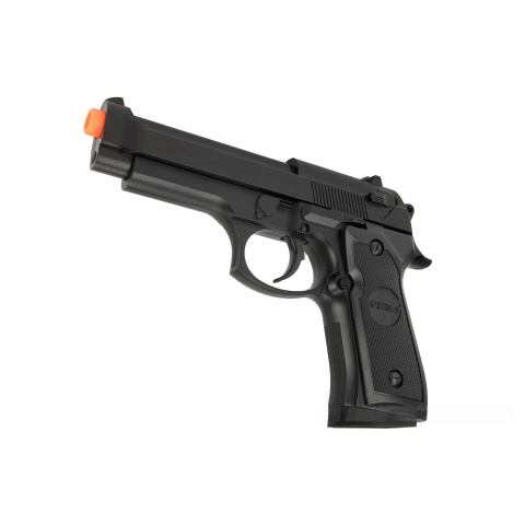 CYMA Full Metal Heavyweight M9 Spring Airsoft Pistol - BLACK - DSICONTINUED